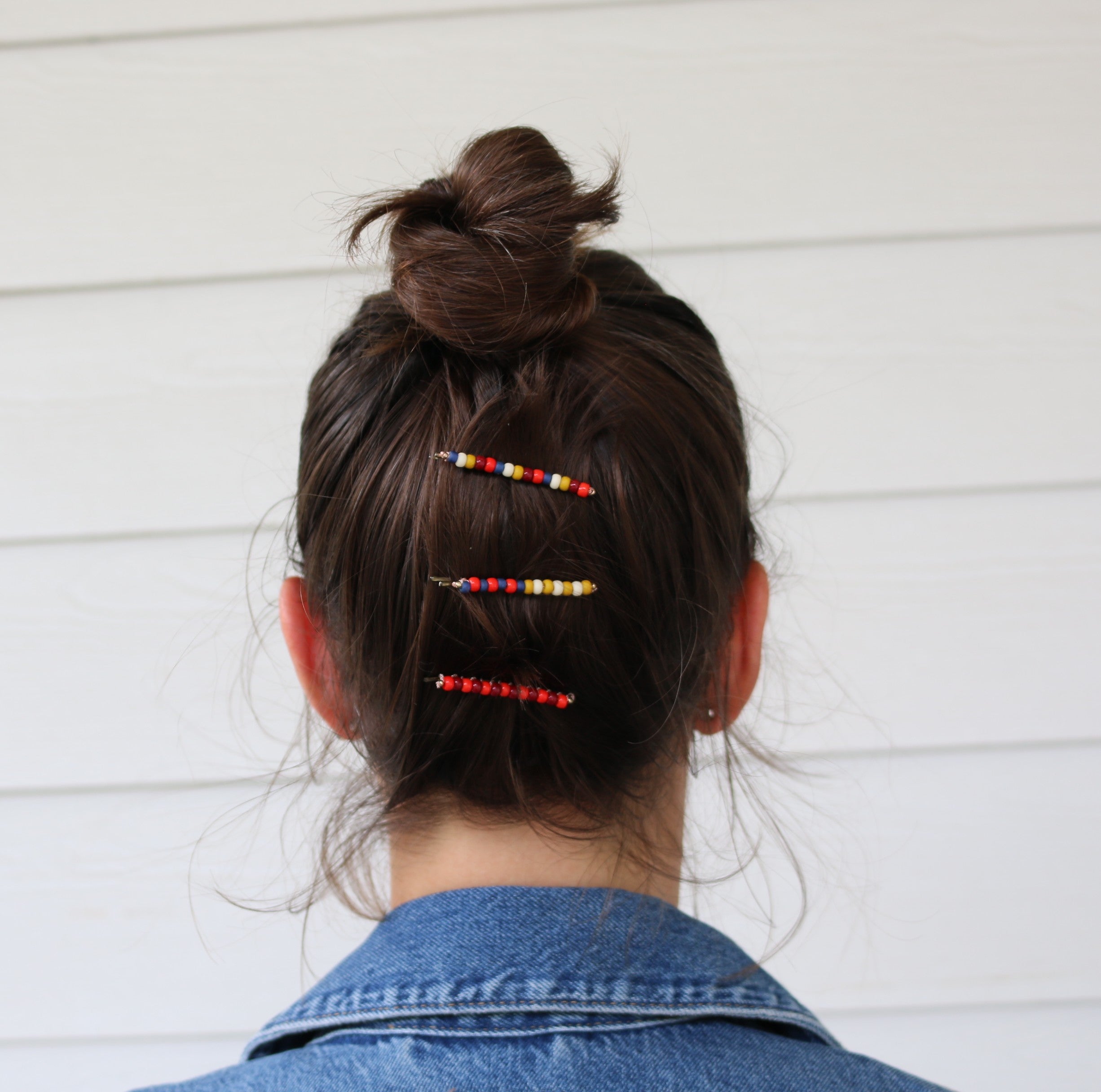 Beaded Hair Pin