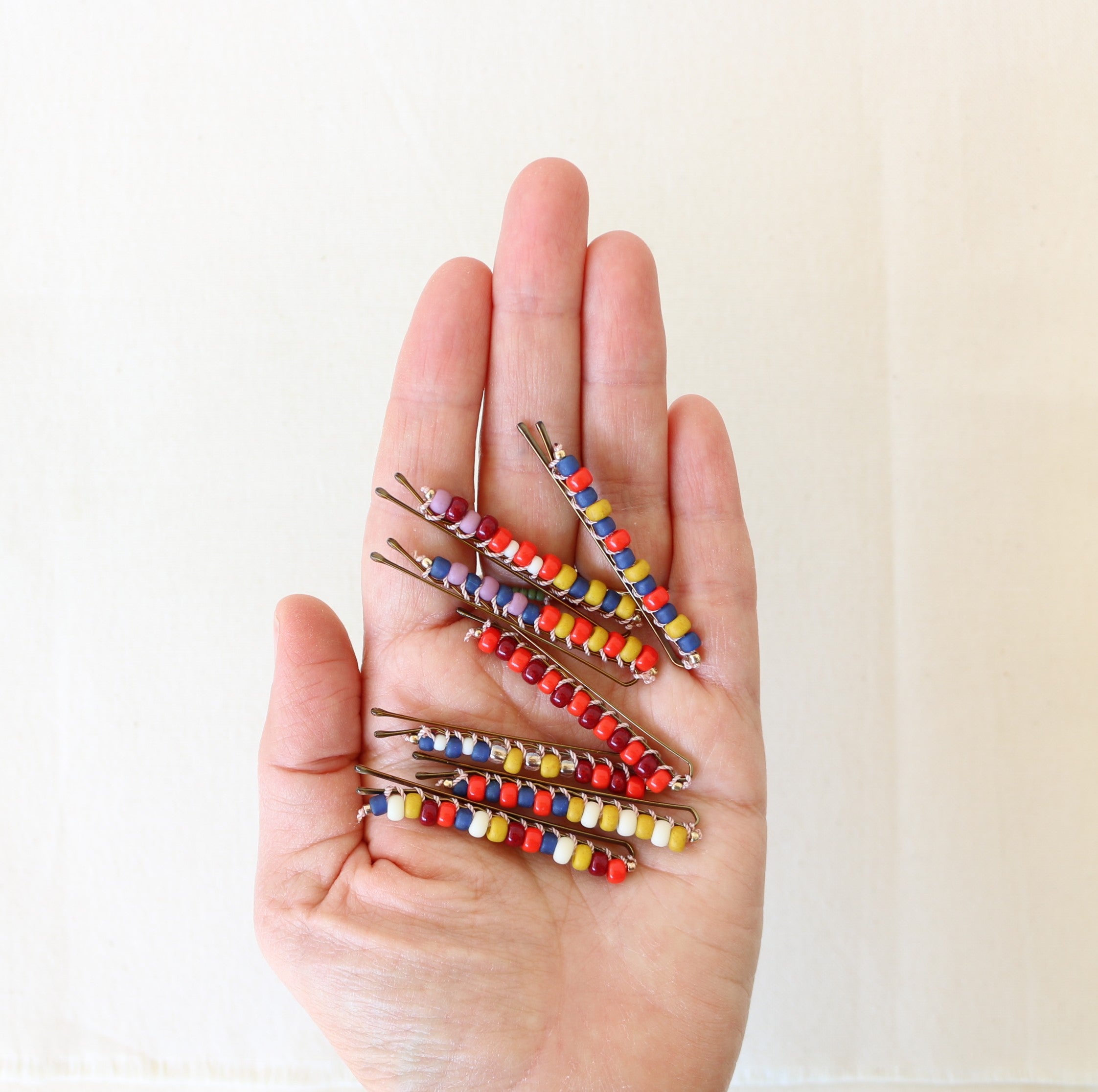 Beaded Hair Pin