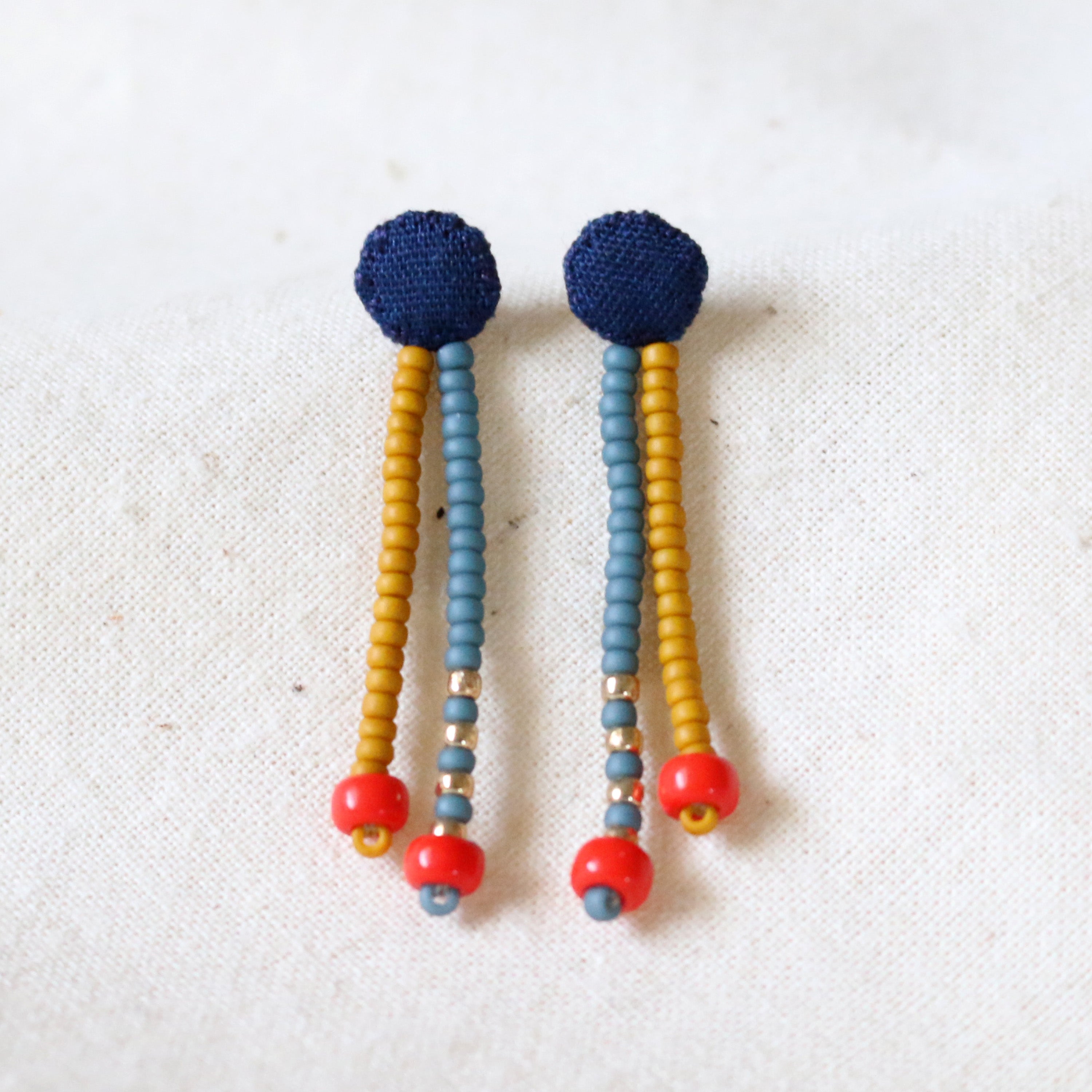 Tassel Drop Studs