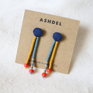 Tassel Drop Studs