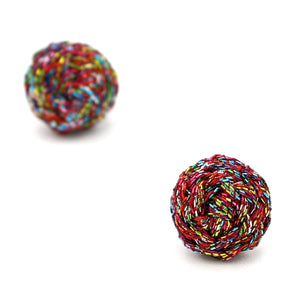 Woven Metallic Studs